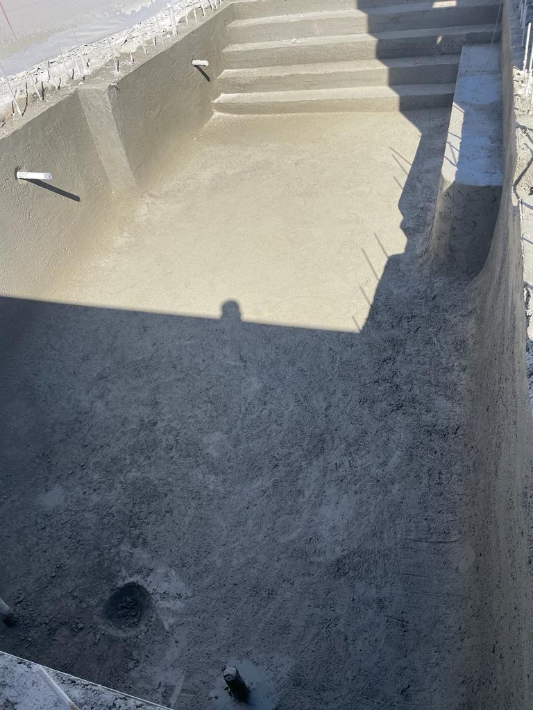 Trabajo de construcciÃ³n de piscina